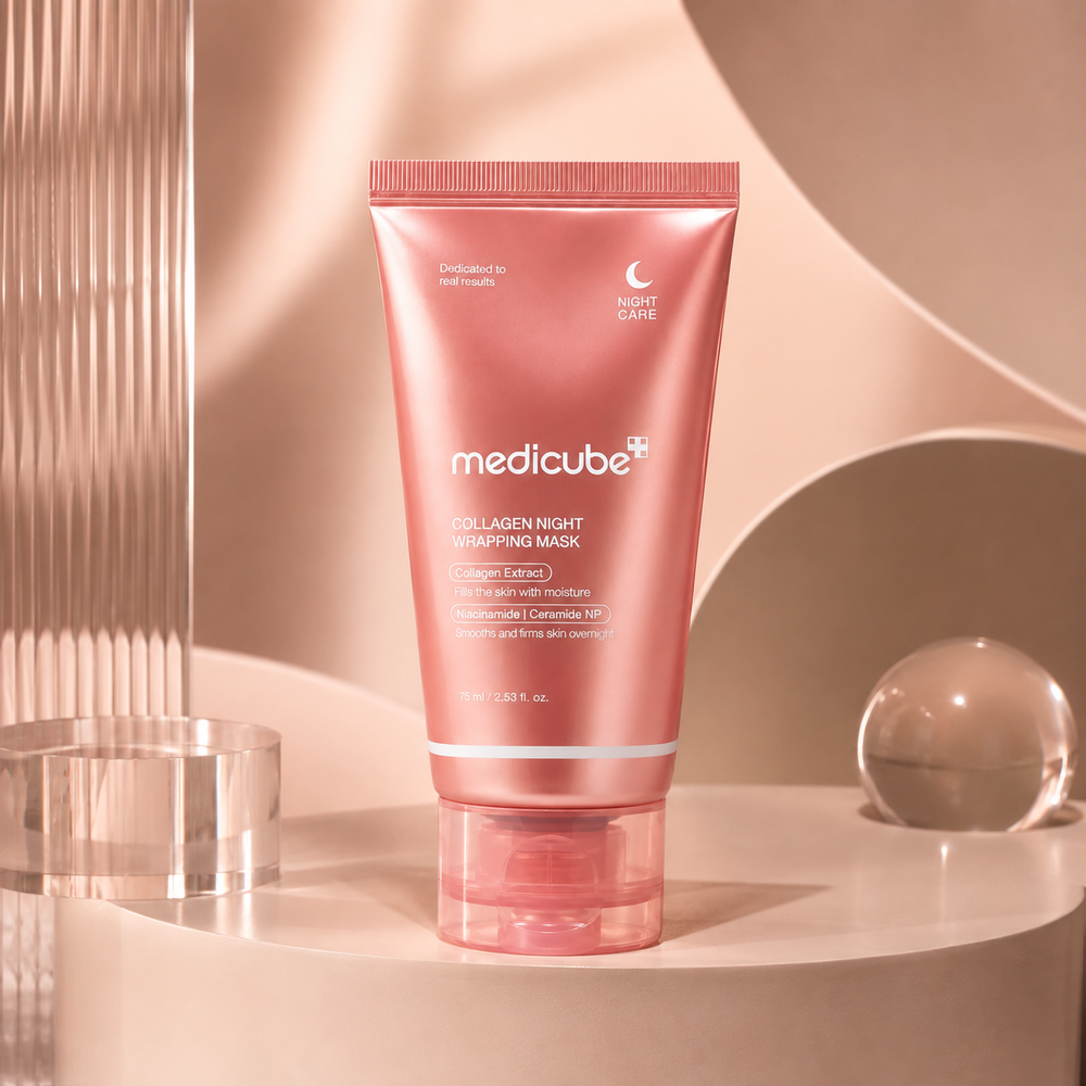Medicube Pink Therapy Collagen Night Wrapping Face Mask