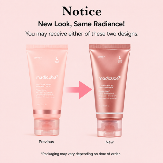 Medicube Pink Therapy Collagen Night Wrapping Face Mask